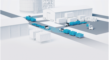 馭勢科技無人駕駛產品亮相世界動力電池大會,助力鋰電行業打造新時代智慧工廠